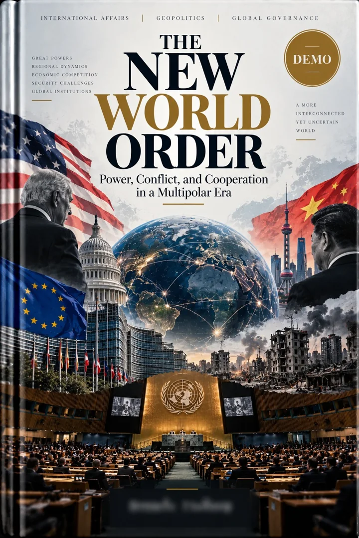 ปกหนังสือตัวอย่าง The New World Order
