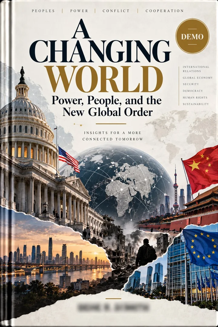 ปกหนังสือตัวอย่าง A Changing World
