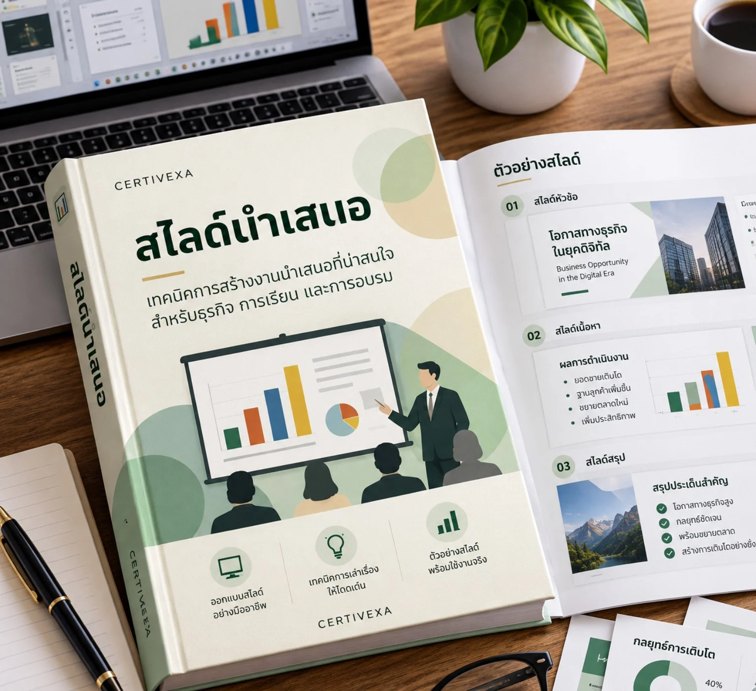 ตัวอย่างงานบริการ certivexa